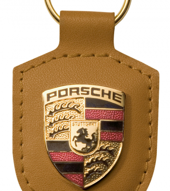 Porsche Crest Keyring