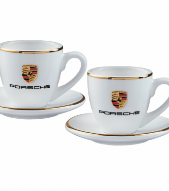 Crest Espresso Cups Set