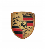Porsche Crest sew-on badge