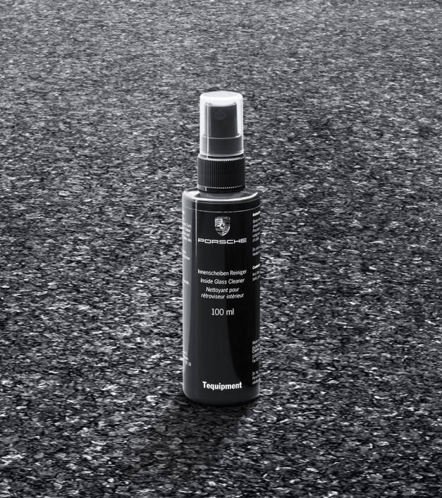 Interior glass cleaner