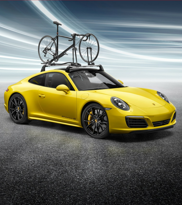 Road bike carrier with front wheel carrier