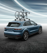 Road bike carrier with front wheel carrier